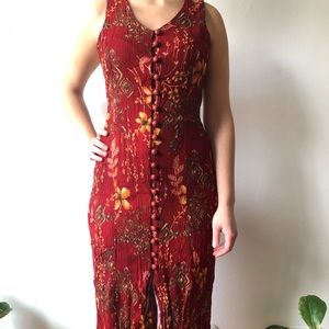 Vintage floral dress